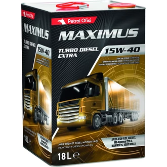 Кликните для увеличения изображения Maximus Turbo Diesel Extra 15W-40, 17,5 кг
